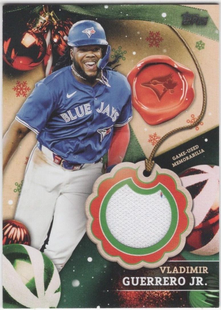 Vladimir Guerrero Jr. #RC-VG Baseball Cards 2024 Topps Holiday Relic