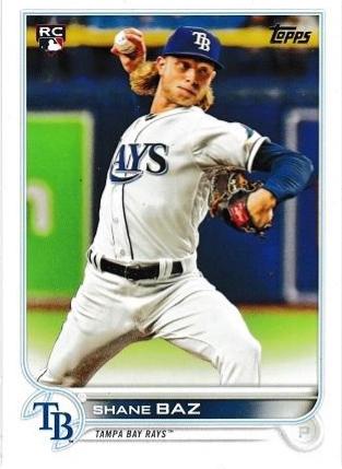Shane Baz #421 Baseball Cards 2022 Topps