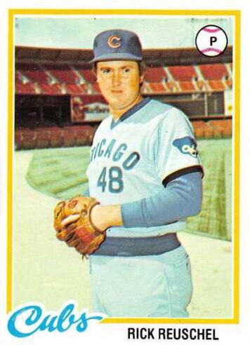 Rick Reuschel #50 Baseball Cards 1978 Topps