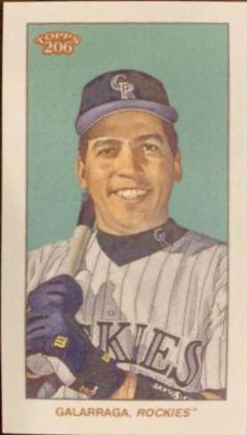 Andres Galarraga Baseball Cards 2020 Topps 206