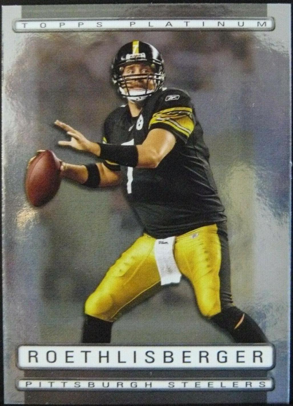Ben Roethlisberger #13 Football Cards 2009 Topps Platinum