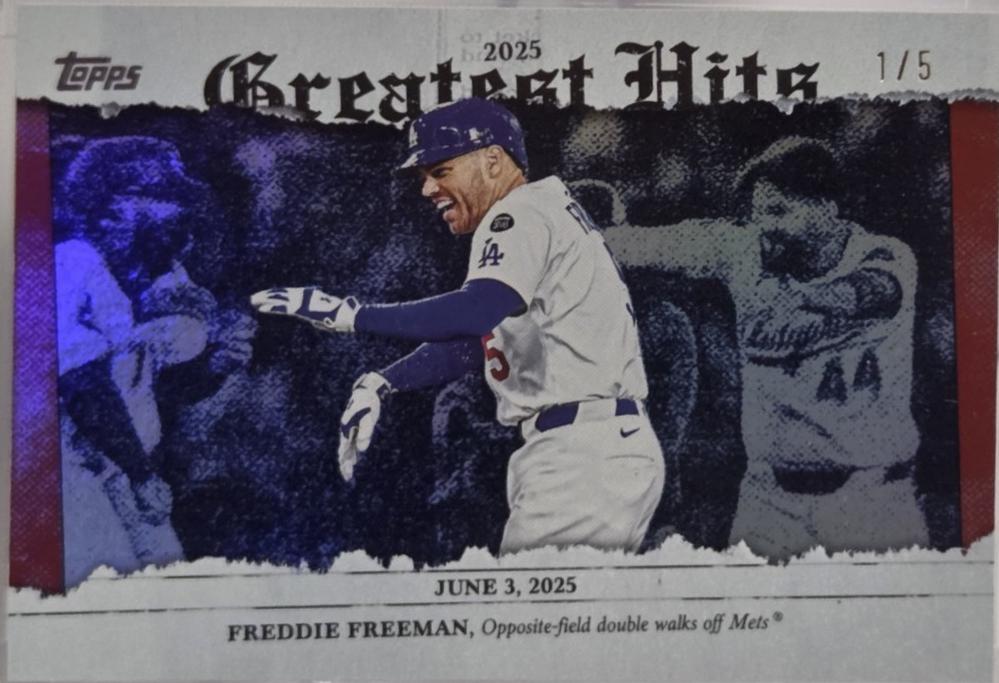 Freddie Freeman [Red Foil] #GH-7