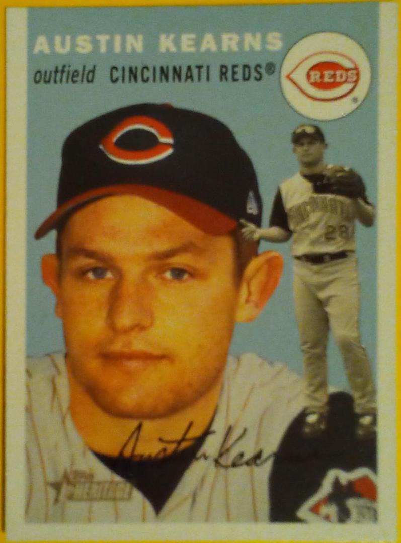 Austin Kearns #84 Baseball Cards 2003 Topps Heritage