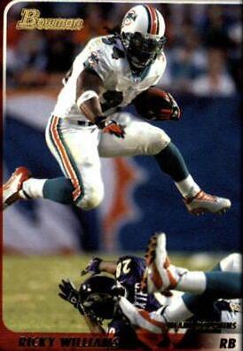 Ricky Williams #15 Football Cards 2003 Bowman