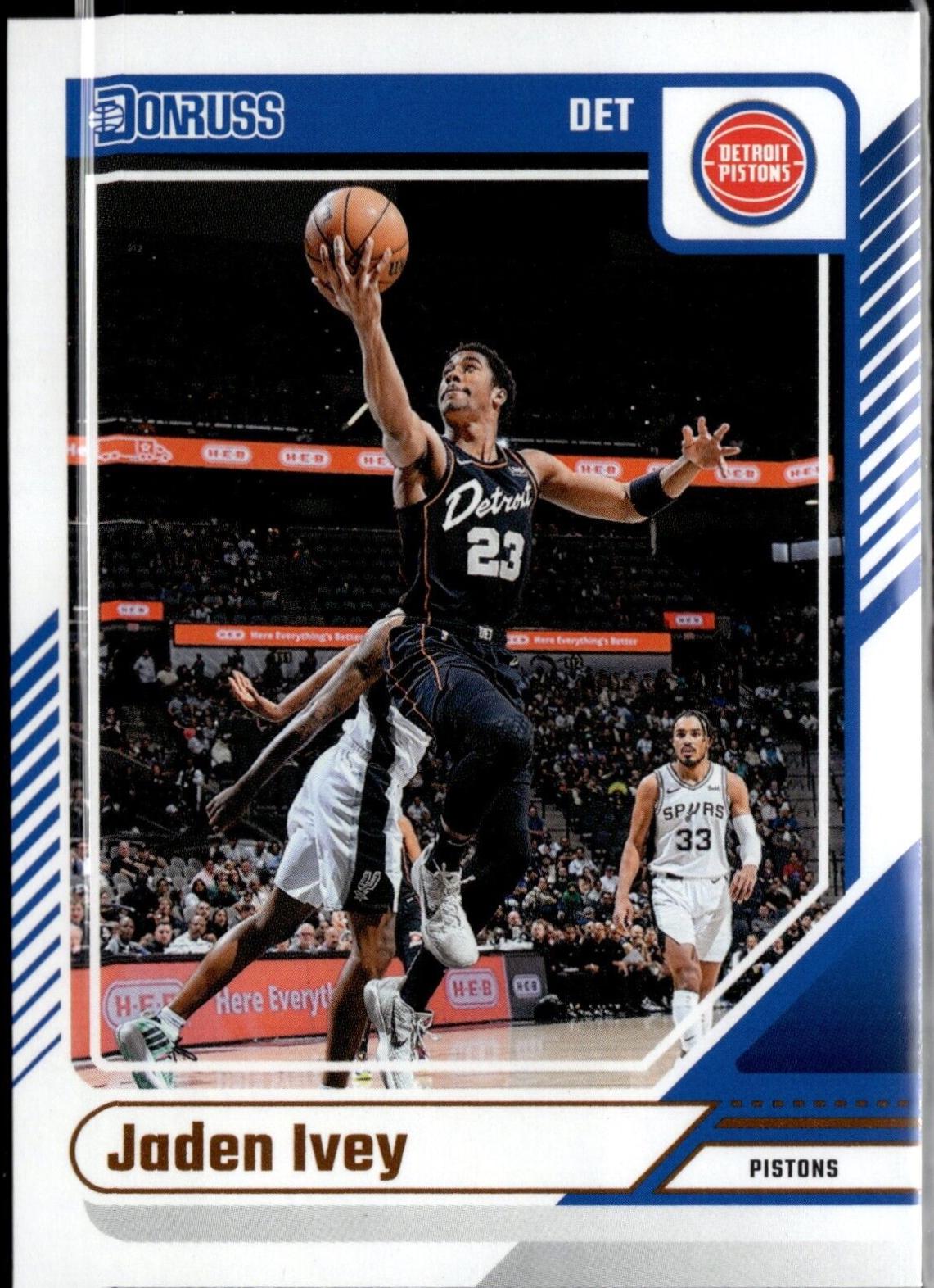 Jaden Ivey #39 Basketball Cards 2024 Panini Donruss