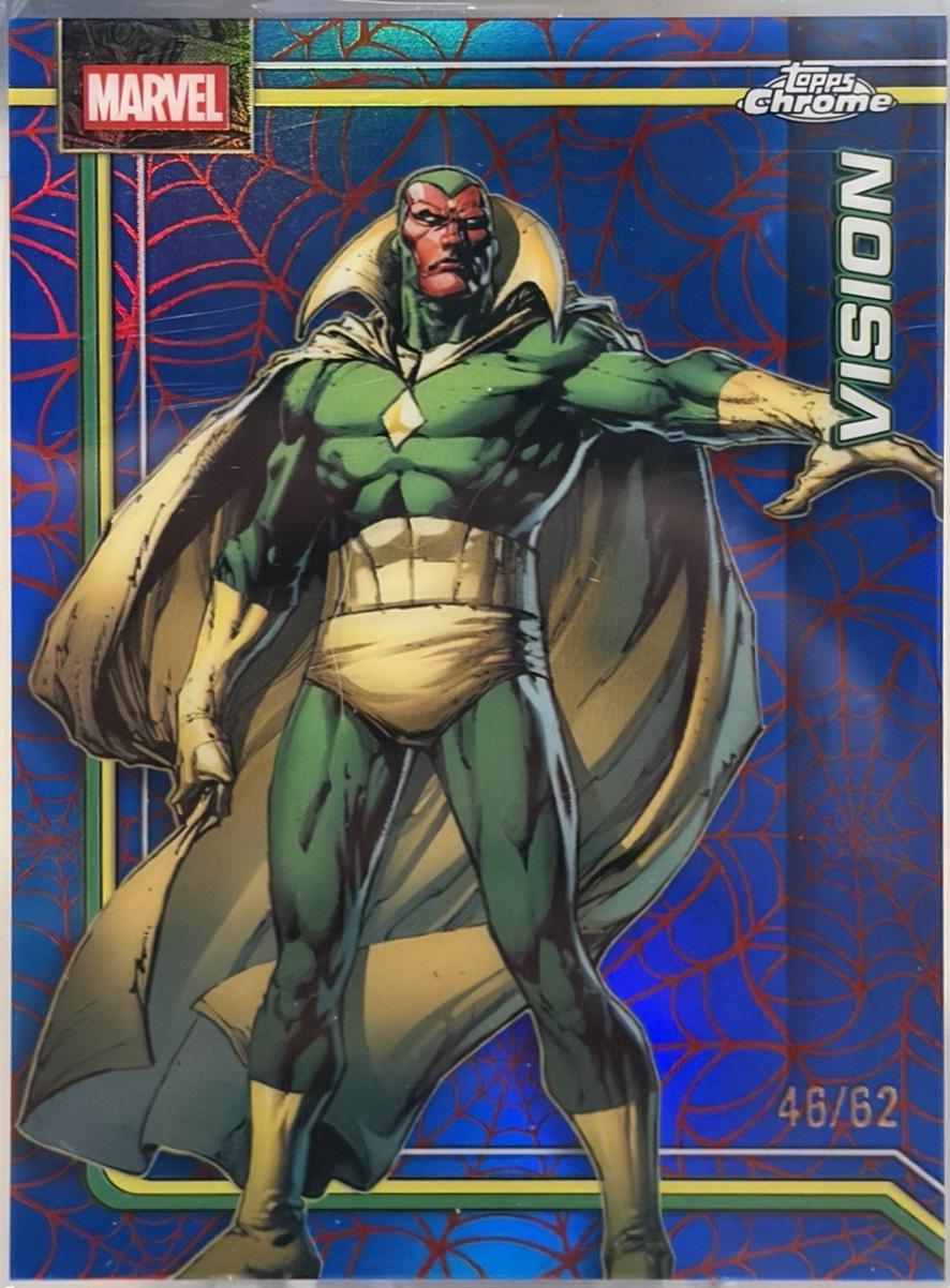 Vision Spider-Web Red/Blue Refractor