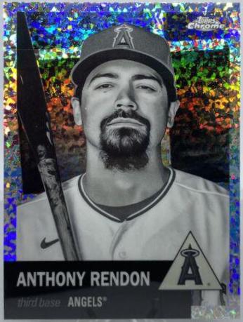 Anthony Rendon [Black & White Mini-Diamond Refractor] #63