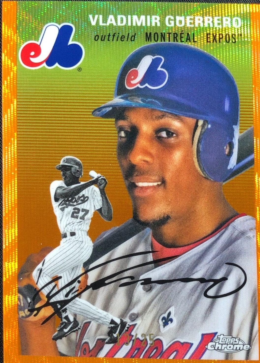 Vladimir Guerrero [Orange Wave Refractor] #95