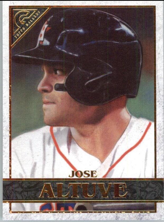 Jose Altuve #10 Baseball Cards 2020 Topps Gallery