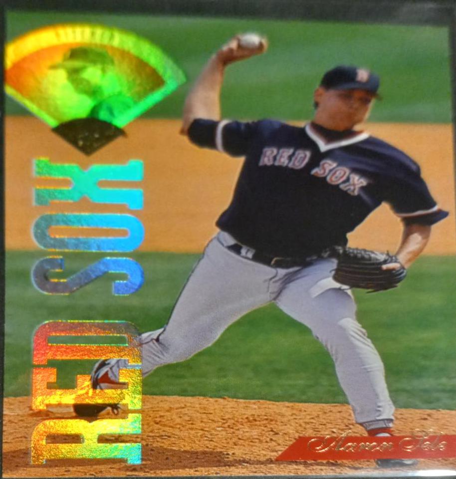 Aaron Zele #7 Baseball Cards 1995 Leaf