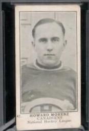 Howard Morenz #47 Hockey Cards 1924 V145-2