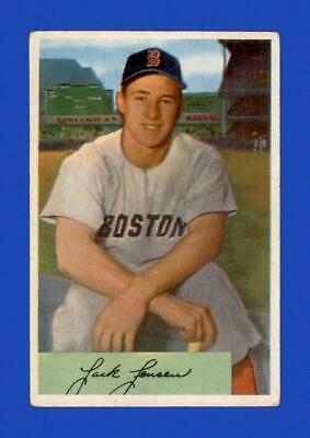 Jack Jensen #2 Baseball Cards 1954 Bowman