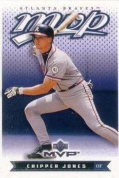 Chipper Jones #19 Baseball Cards 2003 Upper Deck MVP