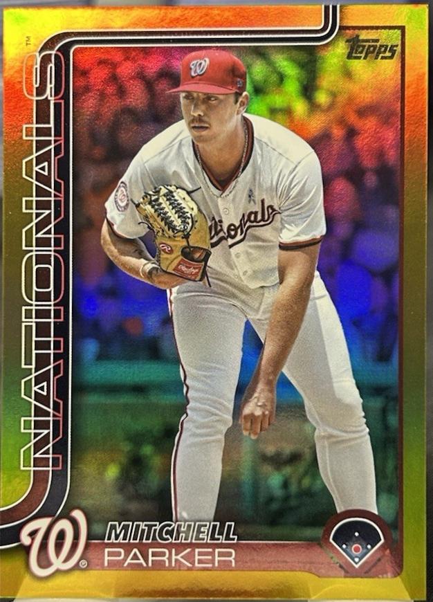 Mitchell Parker [Gold Diamante Foil] #684