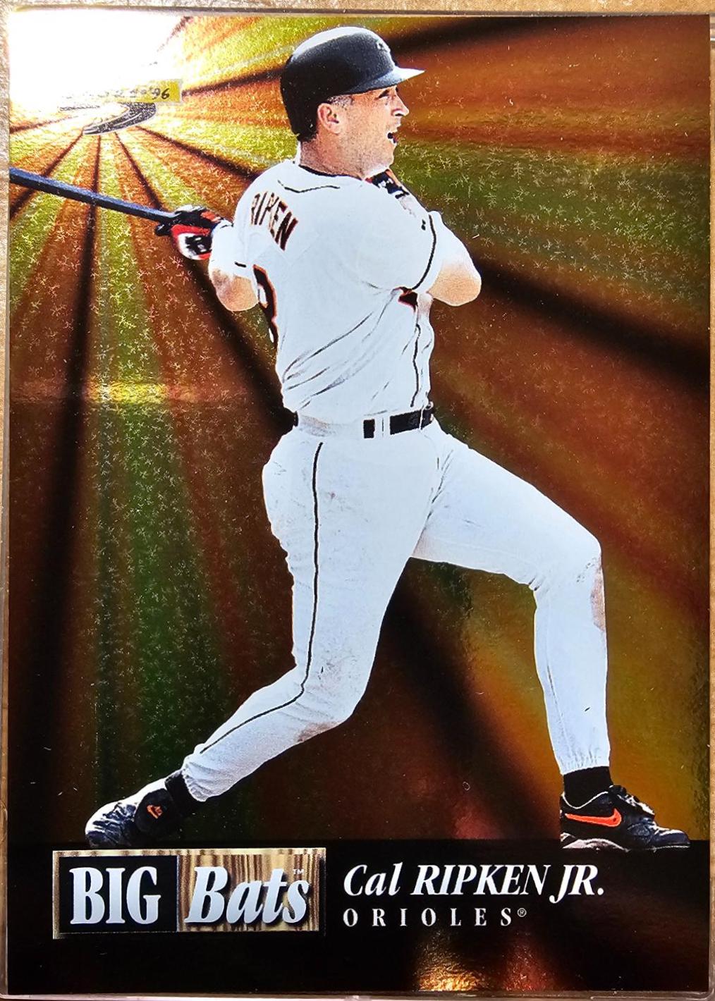 Cal Ripken Jr #1 Baseball Cards 1996 Score Big Bats