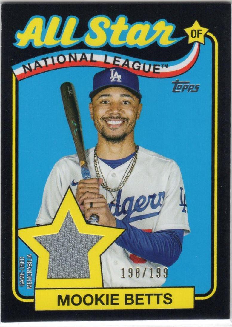 Mookie Betts [Black] #89ASR-MB