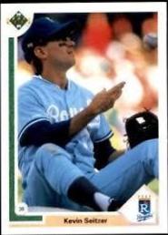 Kevin Seitzer #433 Baseball Cards 1991 Upper Deck