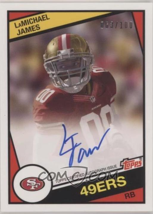 LaMichael James #21 Football Cards 2012 Topps