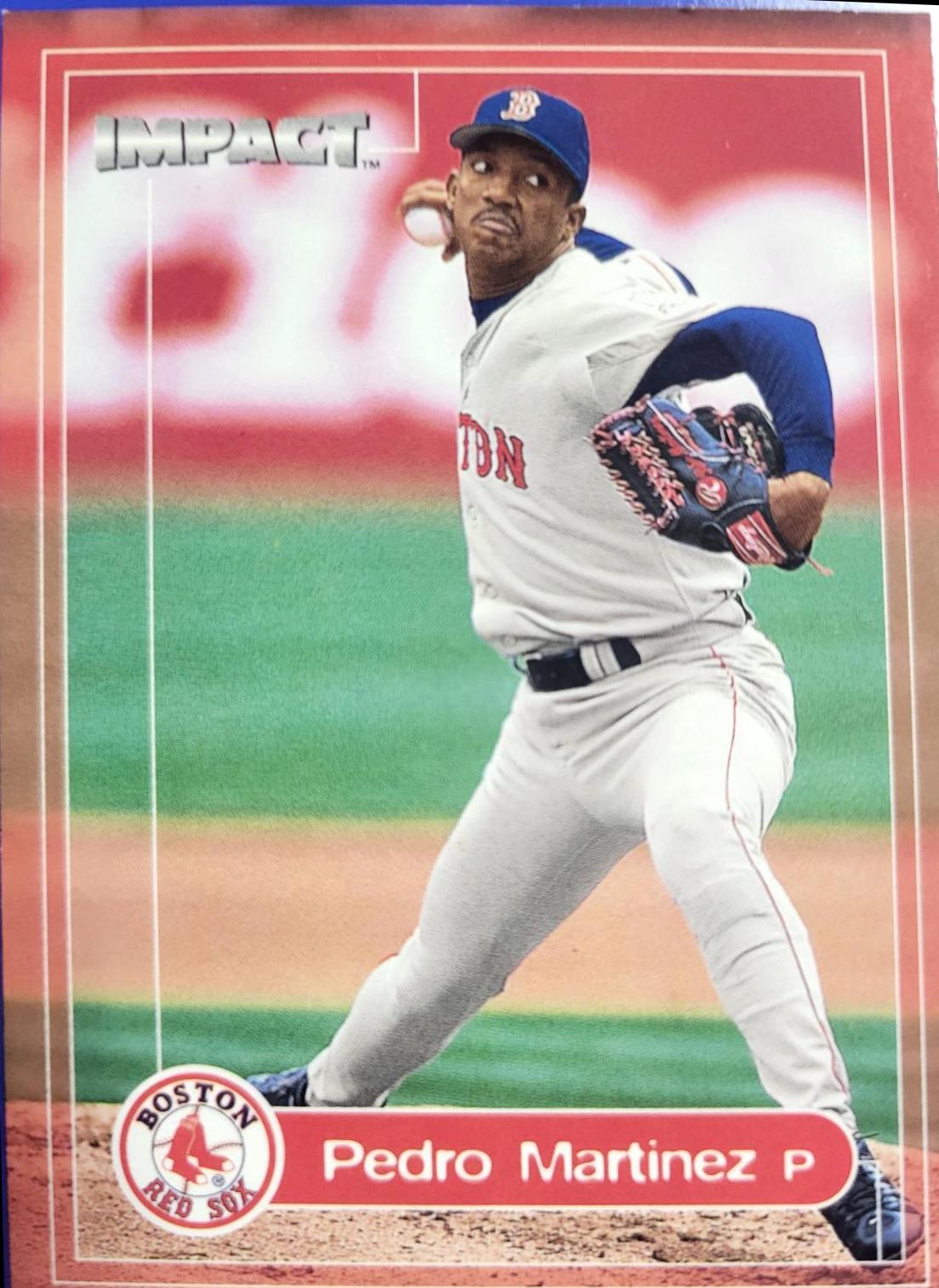 Pedro Martinez #81 Baseball Cards 2000 Fleer Impact