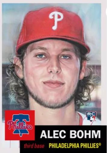Alec Bohm #387 Baseball Cards 2021 Topps Living