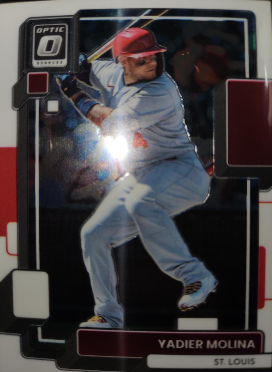Yadier Molina #166 2022 Panini Donruss Optic Baseball