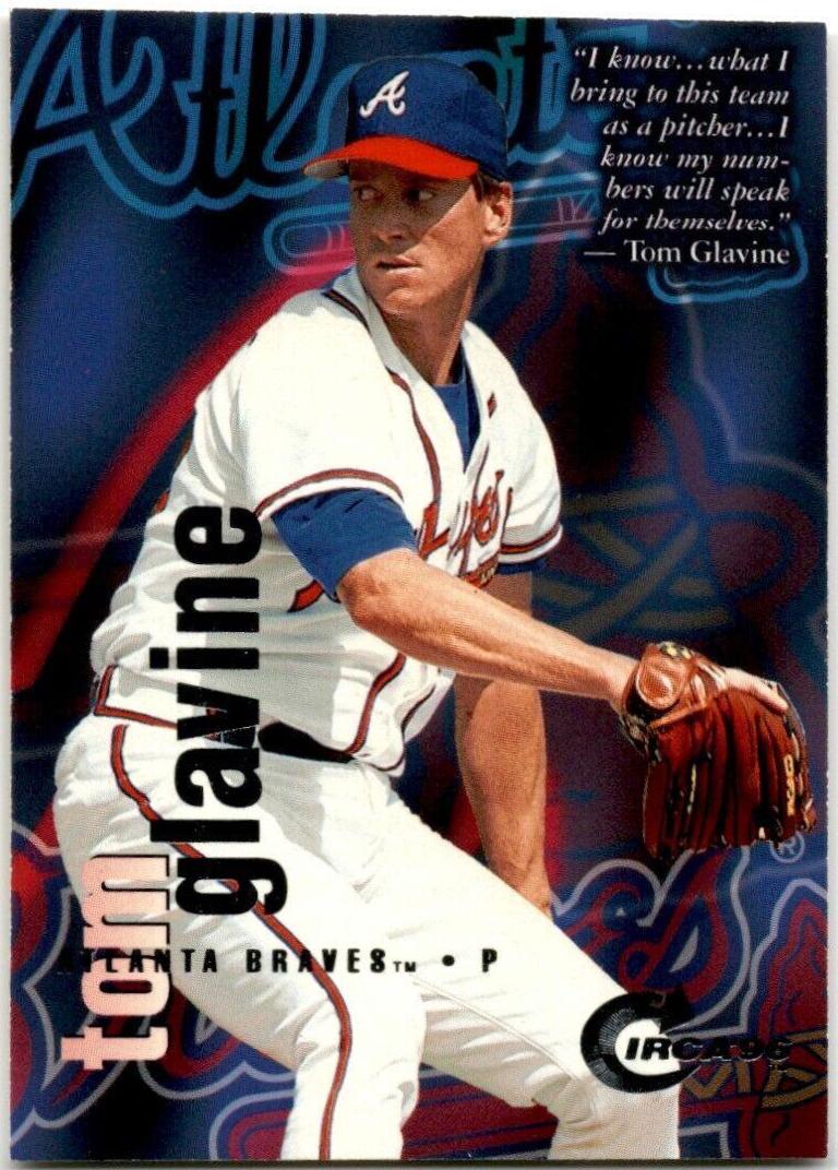 Tom Glavine #99 Baseball Cards 1996 Circa