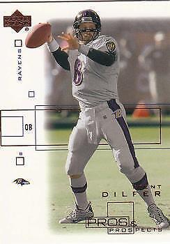 Trent Dilfer #8 Football Cards 2001 Upper Deck Pros & Prospects