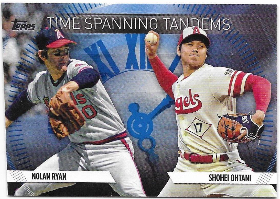 Shohei Ohtani, Nolan Ryan [Blue] #TS-20