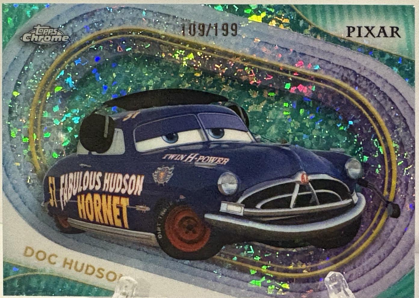 Doc Hudson [Aqua Diamonds Refractor] #54