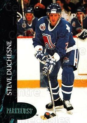 Steve Duchesne #143 Hockey Cards 1992 Parkhurst