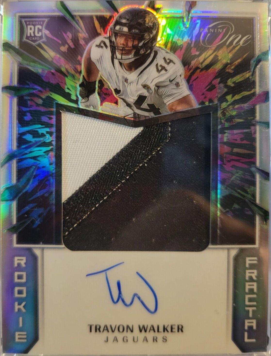 Travon Walker #376 2022 Panini One Football