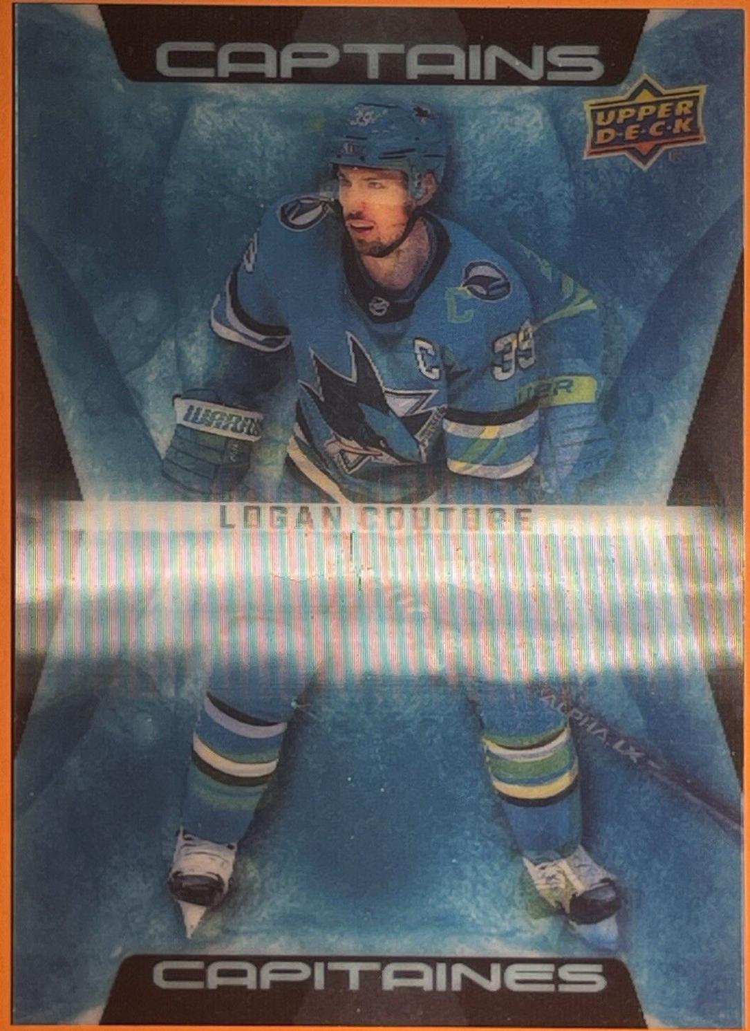 Kyle Okposo / Logan Couture #C-12 Hockey Cards 2023 Upper Deck Tim Hortons Greatest Duos Captain