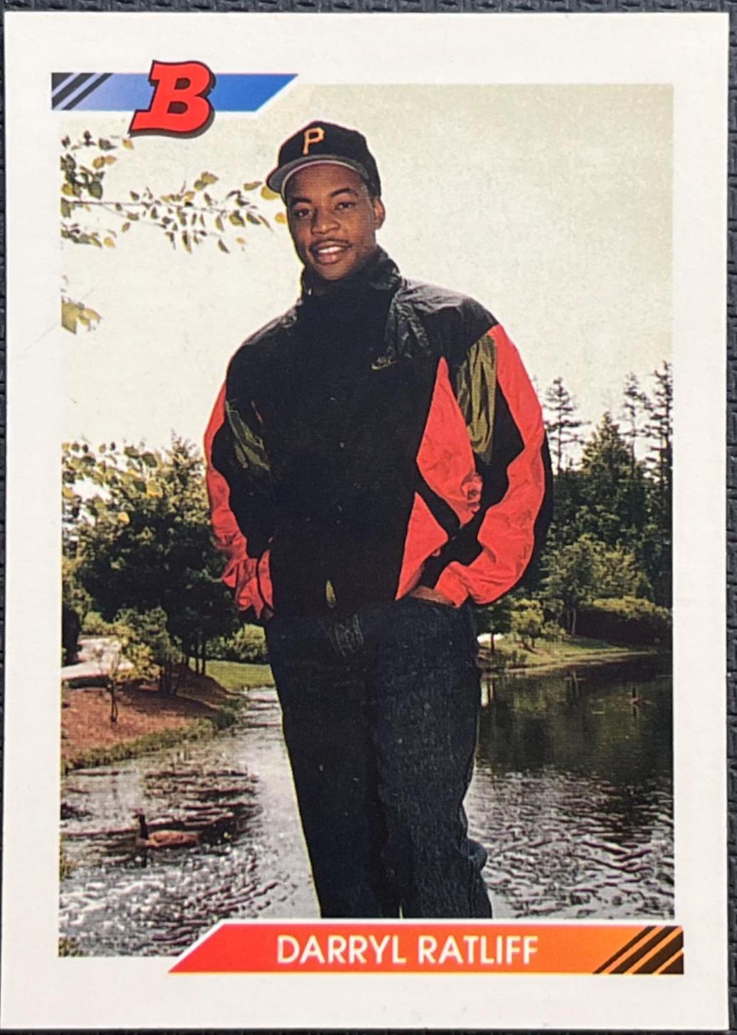 Darryl Ratliff #71 Baseball Cards 1992 Bowman