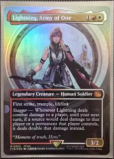 Lightning, Army of One