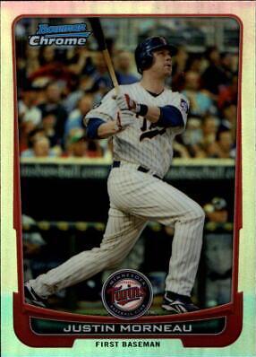 Justin Morneau [Blue Refractor] #206