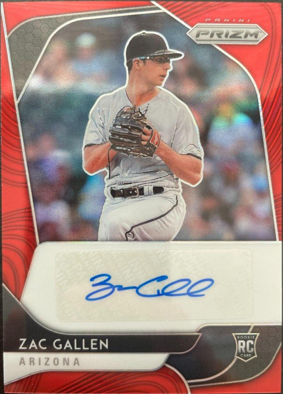 Zac Gallen [Red Prizm] #RA-ZG