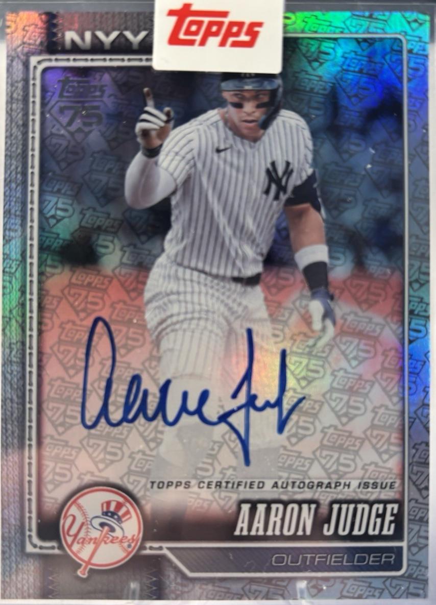 Aaron Judge [75th Anniversary] #1 Prices | 2026 Topps Flagship