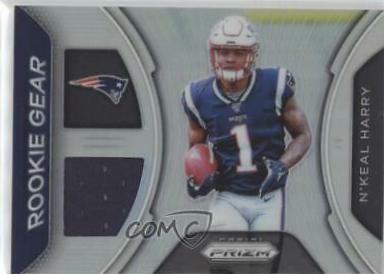N'Keal Harry #RG-NH Football Cards 2019 Panini Prizm Rookie Gear