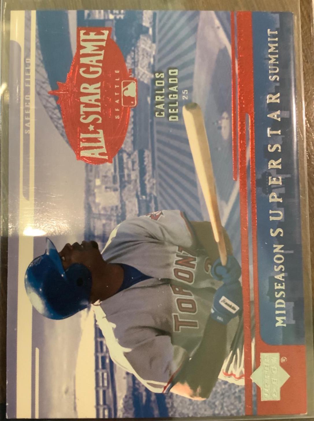 Carlos DelGado #MS11 Baseball Cards 2001 Upper Deck Midseason Superstar Summit