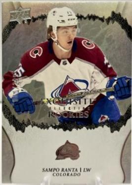 Sampo Ranta #R-11 Hockey Cards 2021 Upper Deck Ice Exquisite Collection Rookies