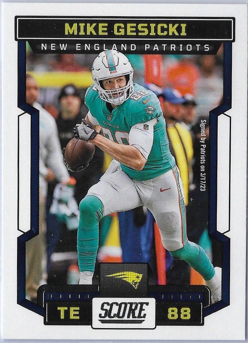 Mike Gesicki #276 2023 Panini Score Football