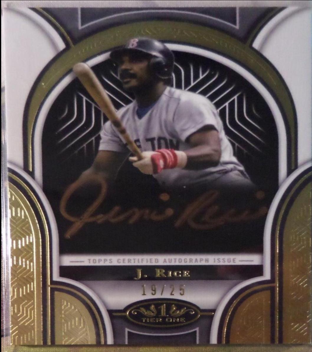Jim Rice [Bronze Ink] #PPA-JR