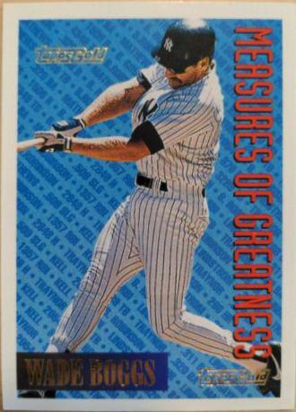 Wade Boggs #603 Cover Art