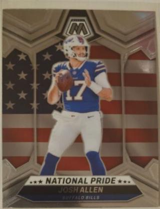 Josh Allen #254 Football Cards 2024 Panini Mosaic