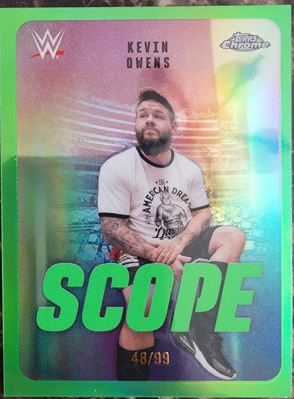 Kevin Owens [Green Refractor] #SCO-24
