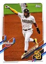 Fernando Tatis Jr #1 Baseball Cards 2021 Topps Opening Day