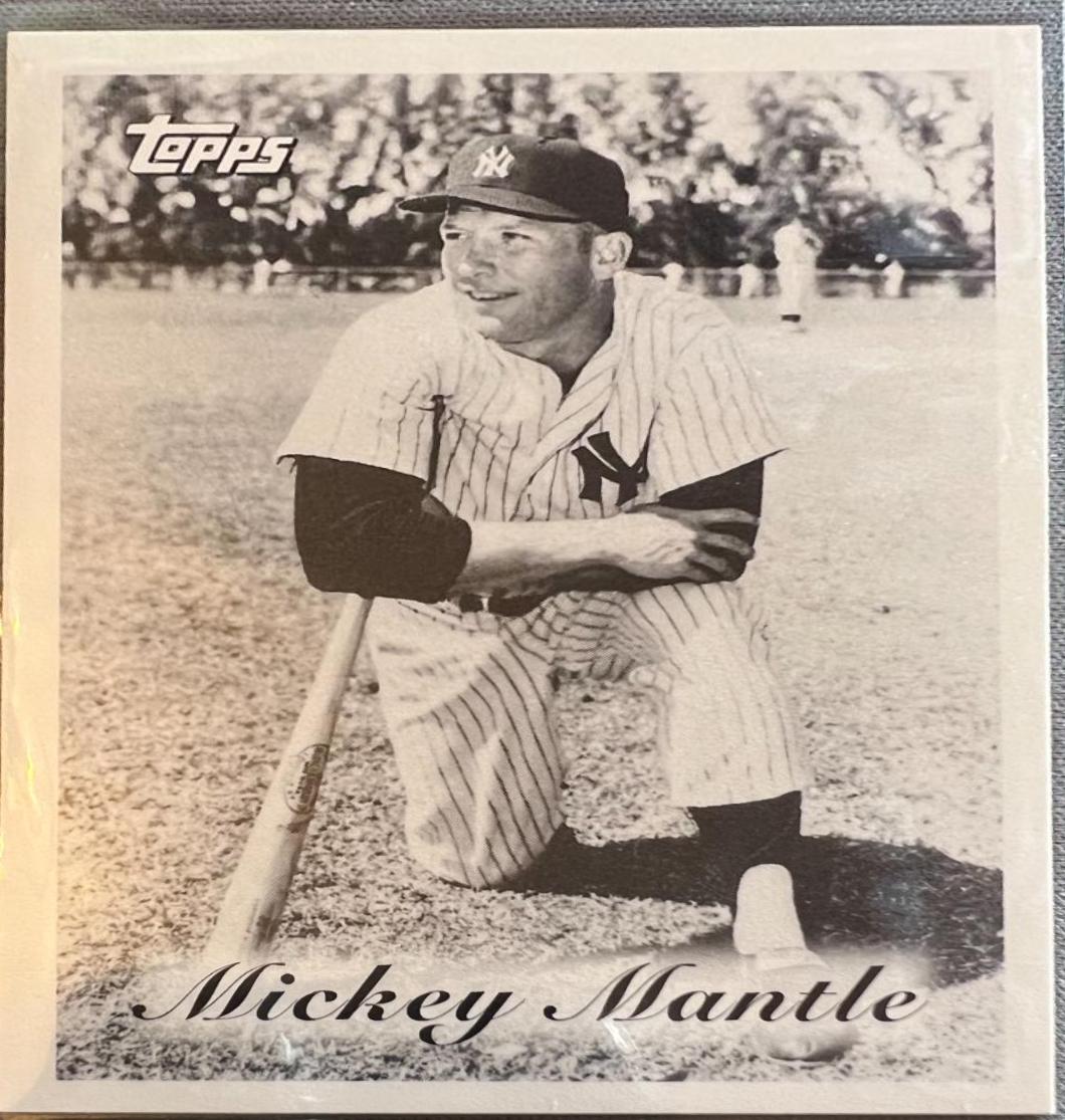 Mickey Mantle Foundation Tribute Baseball Cards 1996 Topps Mickey Mantle Foundation