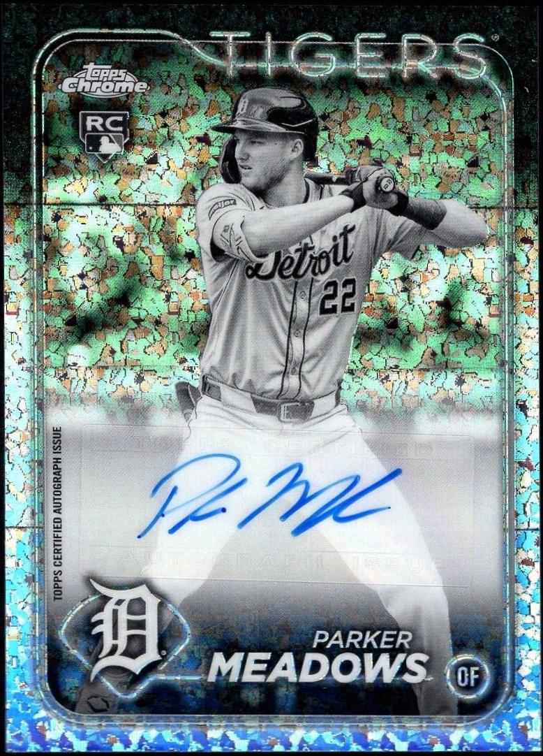 Parker Meadows [Gold Mini-Diamond Refractor] #CBA-PME