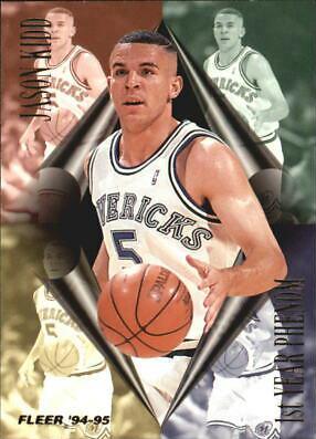 Jason Kidd #2 Basketball Cards 1994 Fleer 1st Year Phenoms