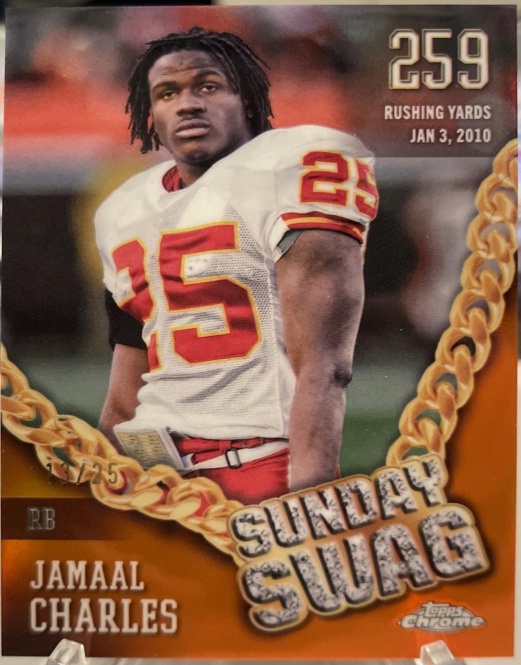 Jamaal Charles [Orange Refractor] #SS-24